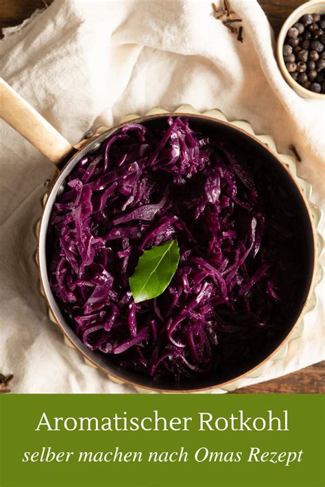 Klassischer Rotkohl Nach Omas Rezept Selber Machen