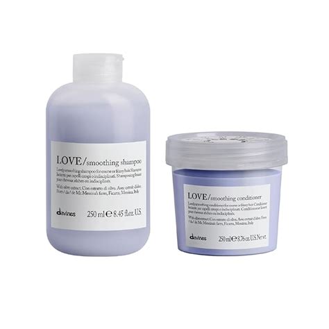 Davines Love Smoothing Shampoo And Conditioner Gentle