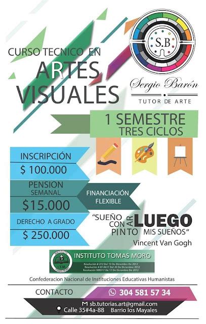 Curso T Cnico En Artes Visuales