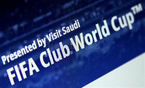 Fifa Club World Cup Saudi Arabia 2023 Editorial Image Image Of City