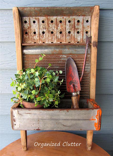 Washboard Upcycle And Repurpose Projects For The Home And Garden