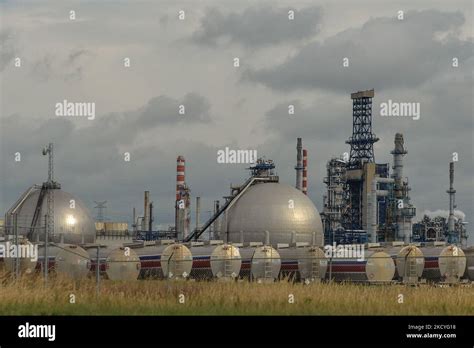 Parked oil tanks at the Suncor Energy Edmonton refinery in Sherwood Park. On Sunday, 12 ...