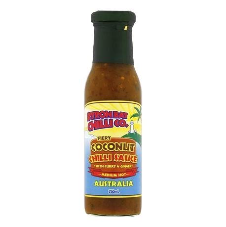 Byron Bay Chilli Co Fiery Coconut Chilli Sauce 250ml Healthy