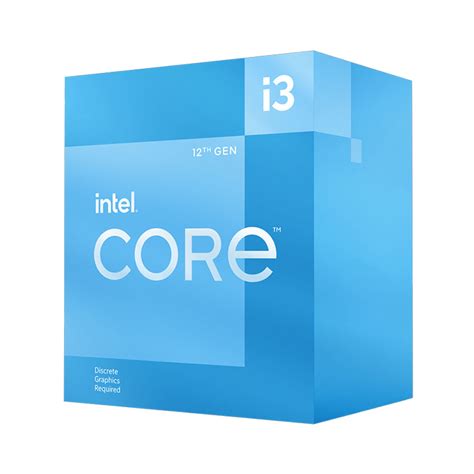 CPU Intel Core i3-12100F (4 Nhân 4 Luồng - Up to 4,3Ghz - 60W - Không ...