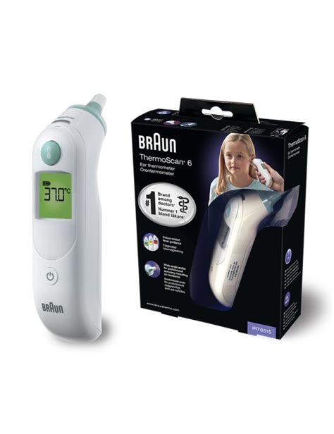 Braun Irt Thermoscan Fast Accurate Ear Thermometer With Color