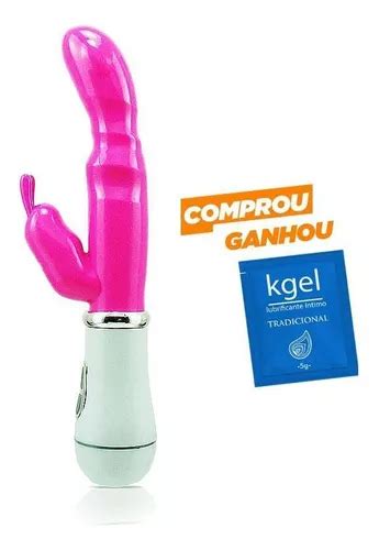 Massageador Corporal Vibrador Feminino Golfinho Aveludado