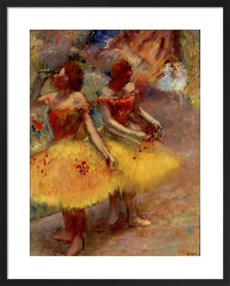 Deux Danseuses Art Print By Edgar Degas King And Mcgaw