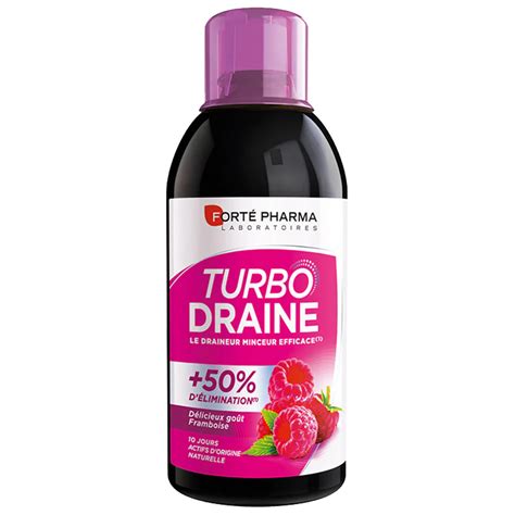 Turbodraine Go T Framboise Fort Pharma Draineur Minceur