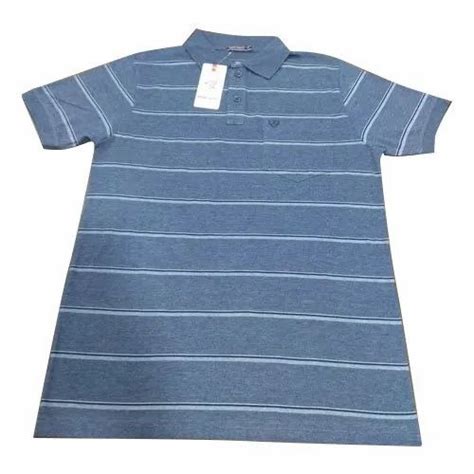 Cotton Half Sleeve Mens Polo Neck T Shirt Size M To Xxl Packaging Type Packet At Rs 200