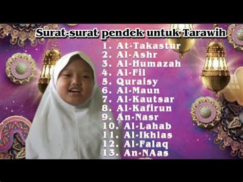 Bacaan Al Qur An Sangat Merdu Juz Surat At Takatsur Sampai An Naas