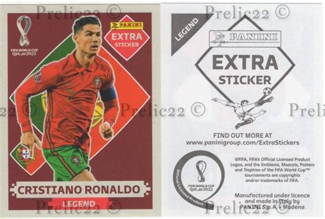 Qatar Extra Stickers Legend Cristiano Ronaldo Kupindo