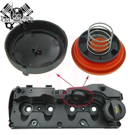 Diaphragm Membrane Seal Rocker Cover Pcv Valve Kit For Bmw Off