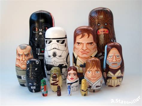 Awesome Geeky Nesting Doll Collections