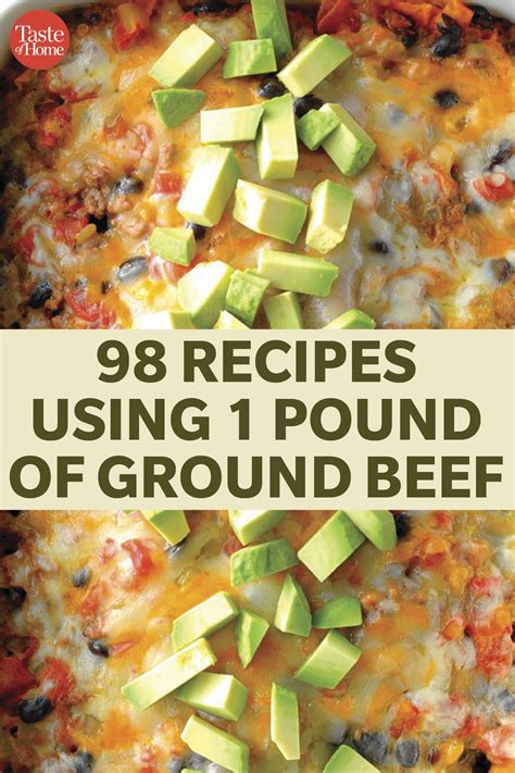 Over 50 ground beef recipes you can make for dinner tonight 3 boys and
