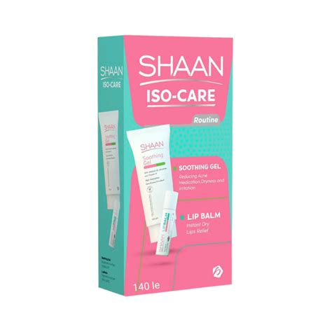 Shaan Iso Care Routine Soothing Gel 120g Lip Balm 5g