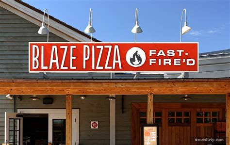 Blaze Fast Fired Pizza Reviews And Photos Disney Springs