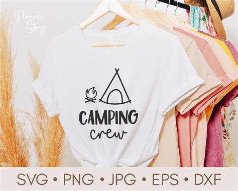 Camping Crew Svg Camping Life Svg Camper Svg Outdoor Etsy Ireland