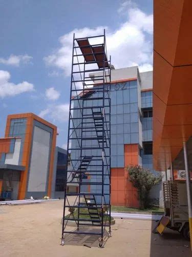 Hot Dipped Galvanized MS Movable Scaffolding For Industrial At Rs 2400