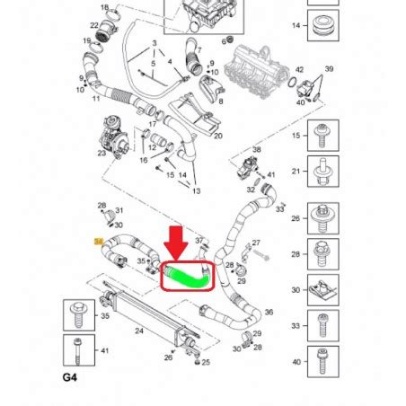 Rura Intercoolera Opel Corsa D Cdti