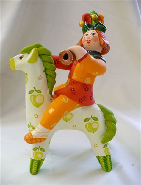 Народные промыслы | Ковровская глиняная игрушка