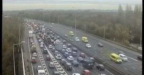 Severe Traffic Delays As Closed M25 Reopens Following Serious Crash