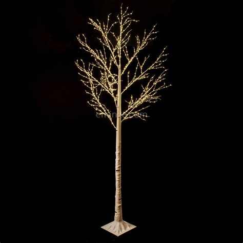 Arbre Lumineux Led H Cm Bouleau Lumina Blanc Chaud Sapin Et