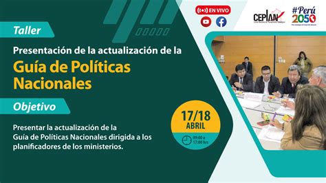 Taller De Presentaci N De La Actualizaci N De La Gu A De Pol Ticas