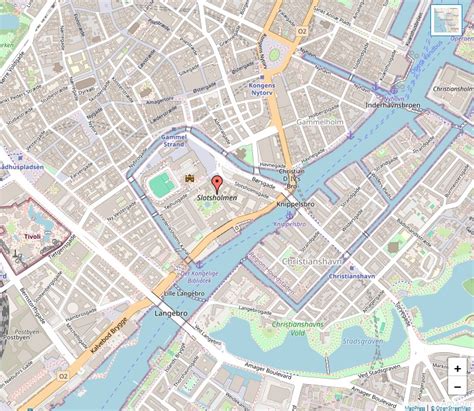 Frederiksstaden, Placering på Kortet – Kort over København