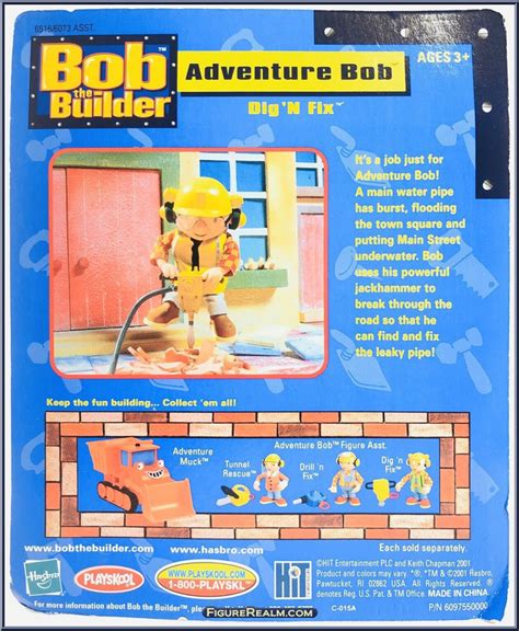 Dig N Fix Bob The Builder Adventure Bob Playskool Action Figure