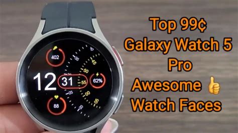 Top 99 Cent Galaxy Watch 5 Pro Watch Faces Youtube