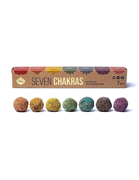 Palline Di Incenso Artisan Premium 7 Chakra Sagrada Madre 7479