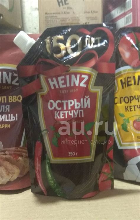 кетчуп Heinz острый 350 гр хайнц — купить в Красноярске. Приправы ...
