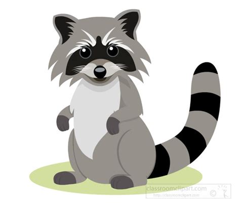 Raccoon Clipart Clipart - raccoon-cartoon-clipart-image - Classroom Clipart