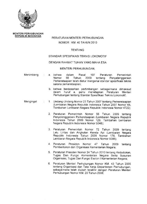 PDF MENTERIPERHUBUNGAN REPUBLIKINDONESIAdishub Wonogirikab Go Id