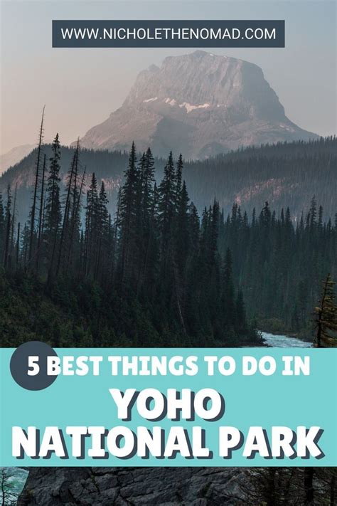 Yoho national park itinerary 5 best things to do in yoho national park ...