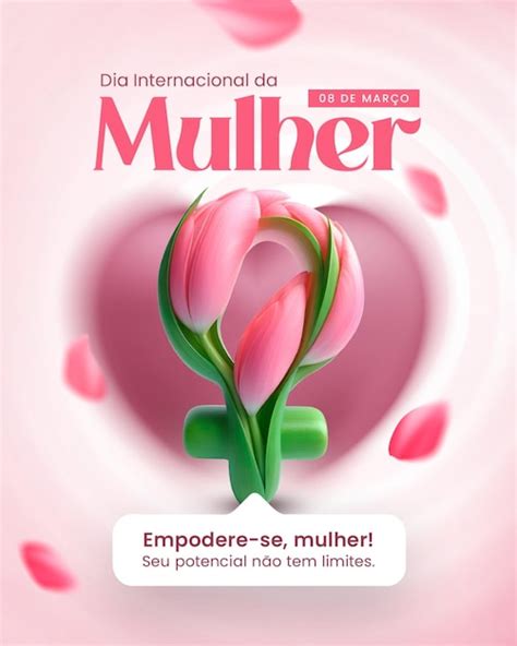 Premium Psd Dia Internacional Da Mulher International Womens Day