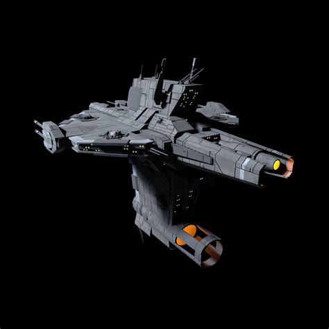 Artstation Vengeance Frigate Allan Seckora In 2024 Online Art