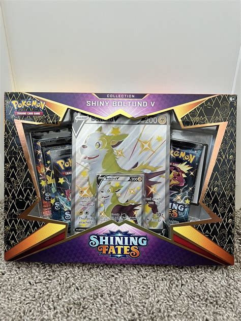 Pok Mon Tcg Shining Fates Shiny Boltund V Collection New In Box