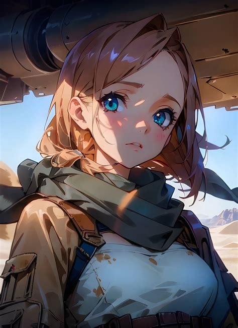 Girl In Desert V3 By Eviwizard On Deviantart