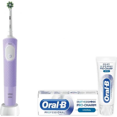 Oral B Arjl Elektrikli Di F R As Vitality Pro Lila Fiyat