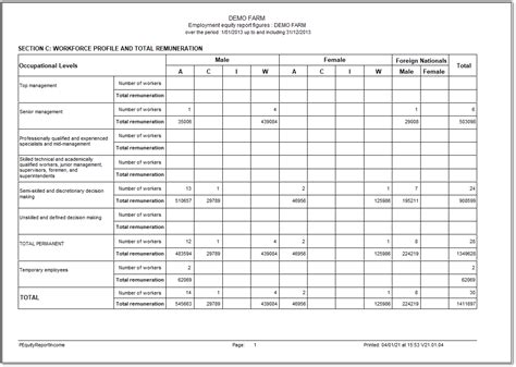 Employment Equity Report