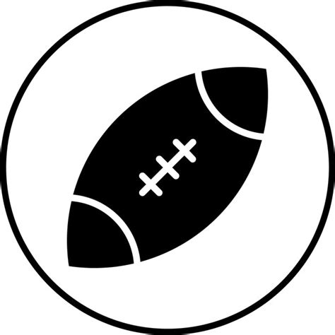 Premium Vector Rugby Ball Icon Vector Image Can Be Used For Rugby