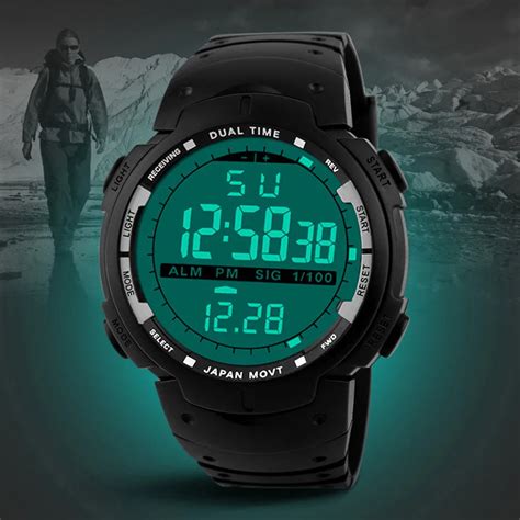 Fashion Mens Womens Electronic Watch Fashion Men Led Digital Date