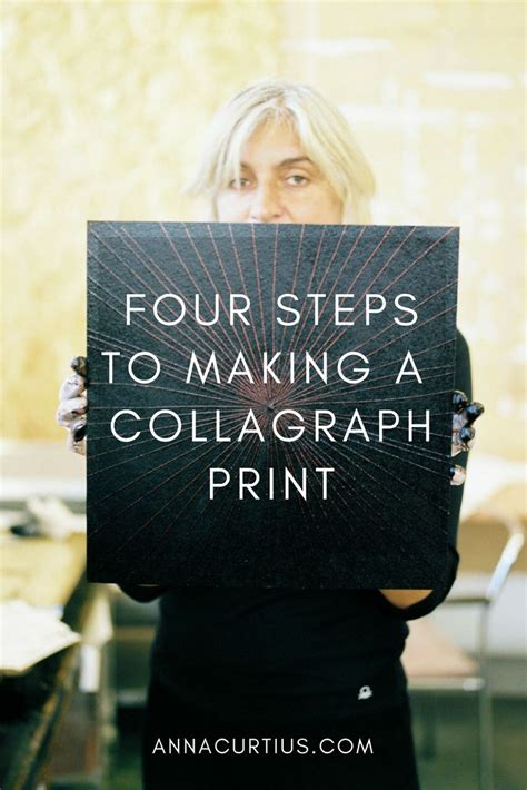 How To Make A Collagraph Print In Four Steps — Anna Curtius Collagraph Collagraphy