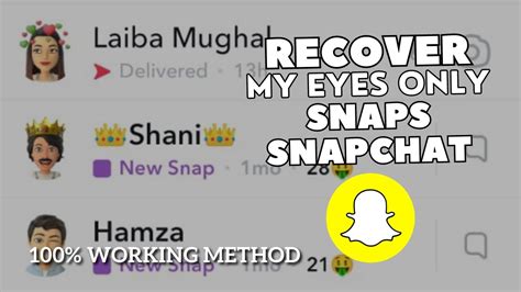 How To Recover My Eyes Only Pictures On Snapchat My Eyes Only Forgot