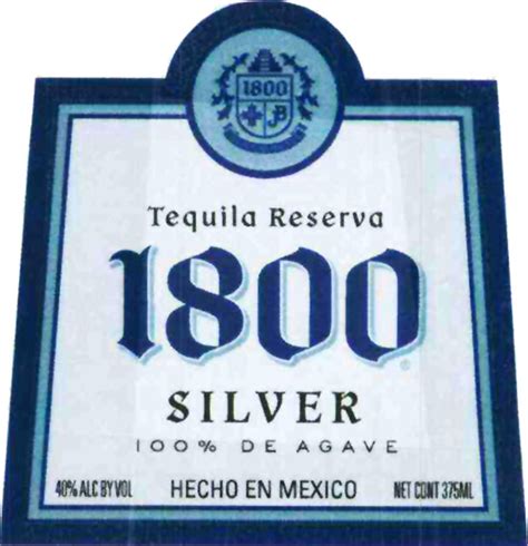 1800 Silver Tequila 750ml Haskells