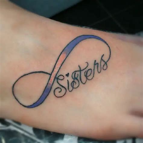 40 Inseparable Sisters Infinity Tattoo You Ll Love To See