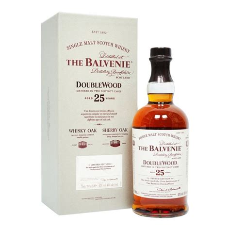 BALVENIE 25 YEARS DOUBLE WOOD GB 43 0 700L Beverages Bulgaria