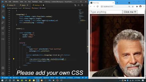 How To Create A Meme Generator Using Reactjs Youtube