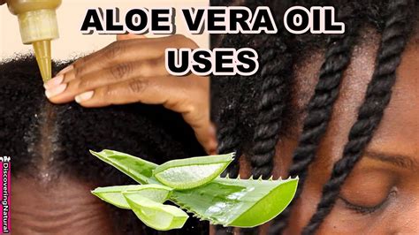 How To Use Aloe Vera Oil For Hair Youtube